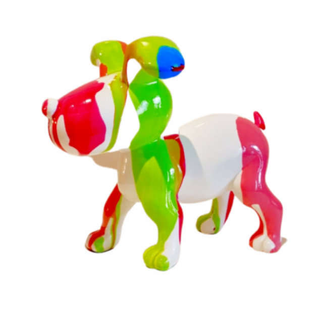 Doggie Pop green_pink_white
