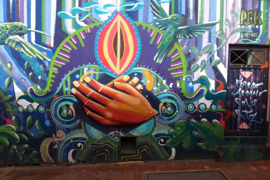La street art in Colombia: speranza e denuncia.