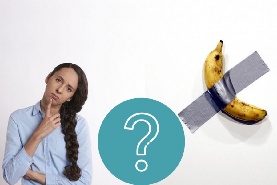 Perché la banana di Cattelan è arte?